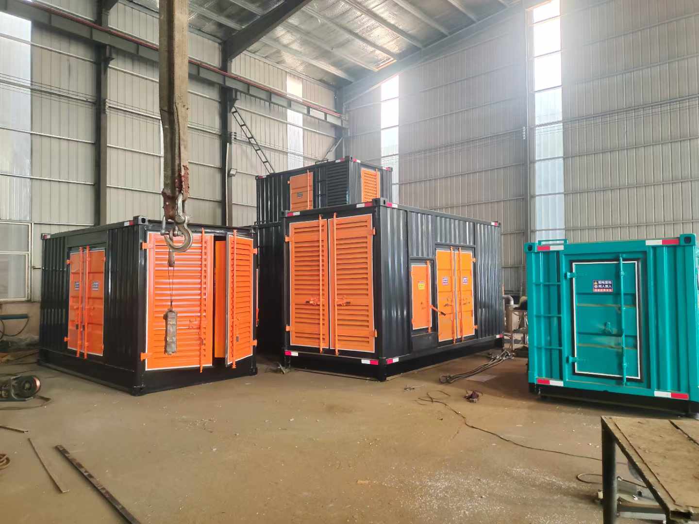 那曲500kw柴油发电机组可以带动多少功率设备？